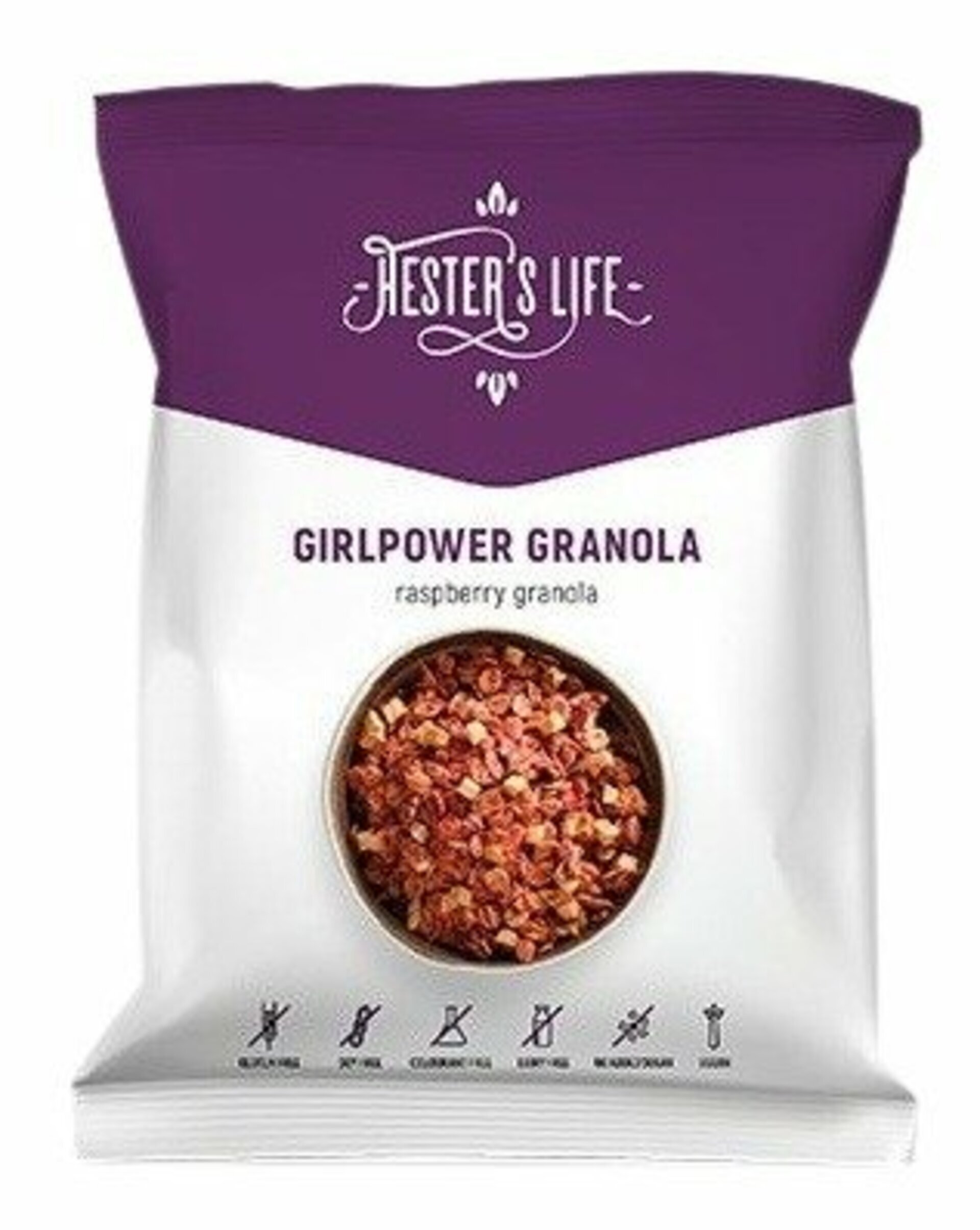 Hesters life Extra Girlpower granola 60 g expirace