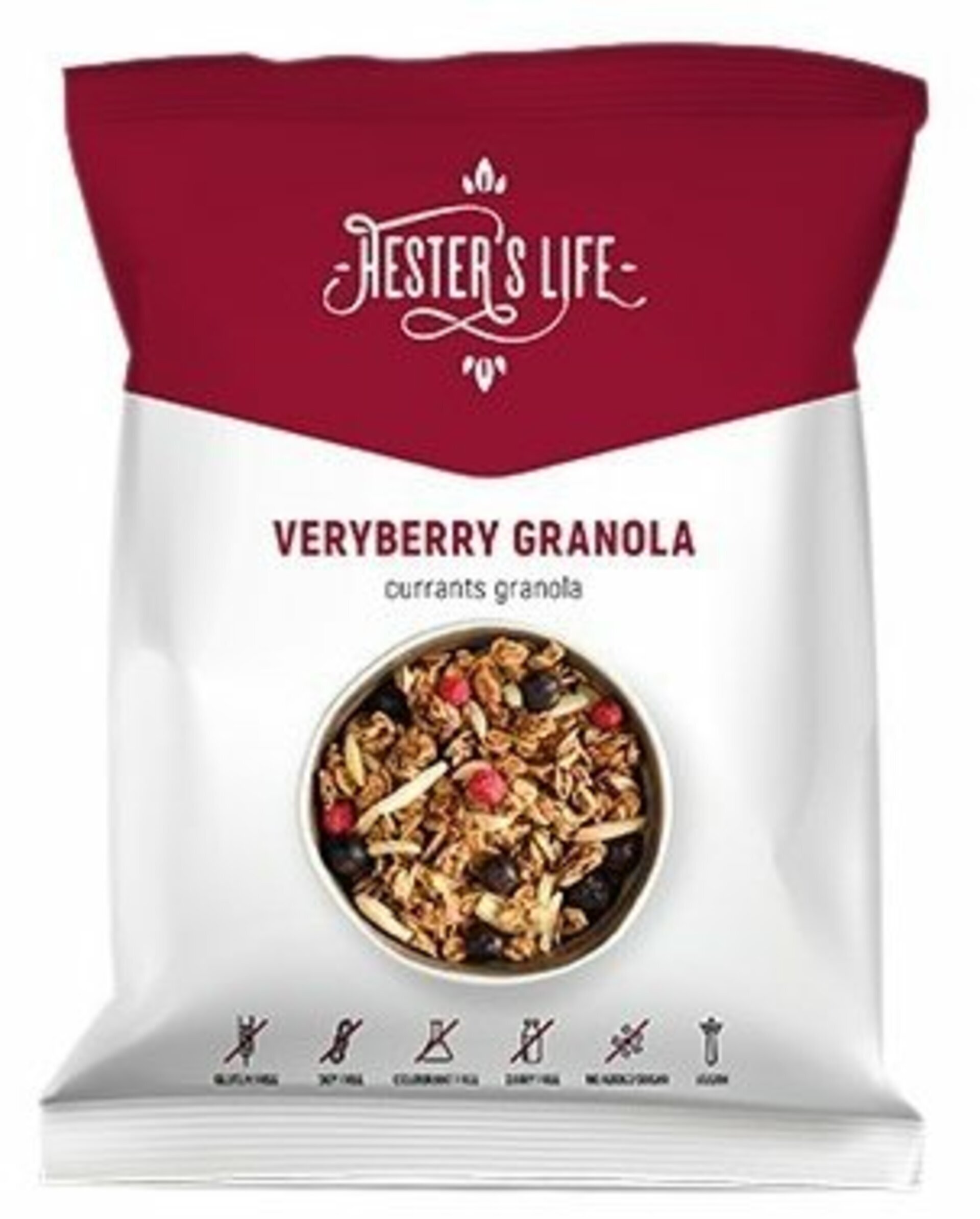 Hesters life Extra Veryberry granola 60 g expirace