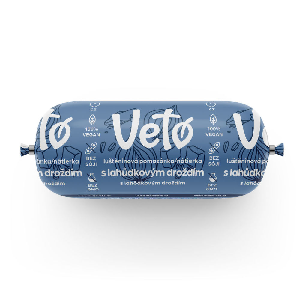Pomazánka s lahůdkovým droždím 100 g   VETO ECO Veto
