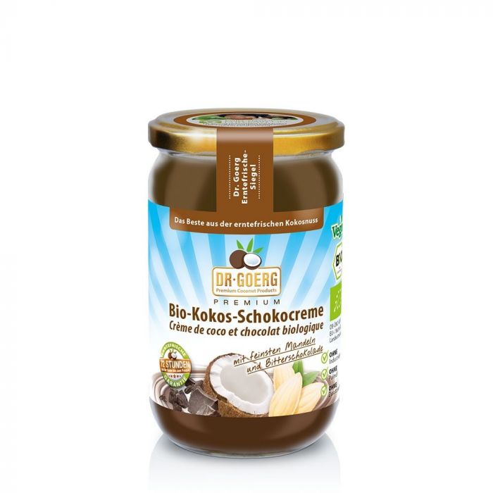Premium BIO Oříškový krém Coconut Chocolate 6 x 200 g - DR. GOERG DR. GOERG