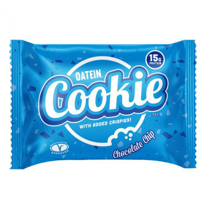 Proteinová sušenka Oats & Protein Cookie 12 x 75 g čokoláda lískový oříšek - Oatein Oatein