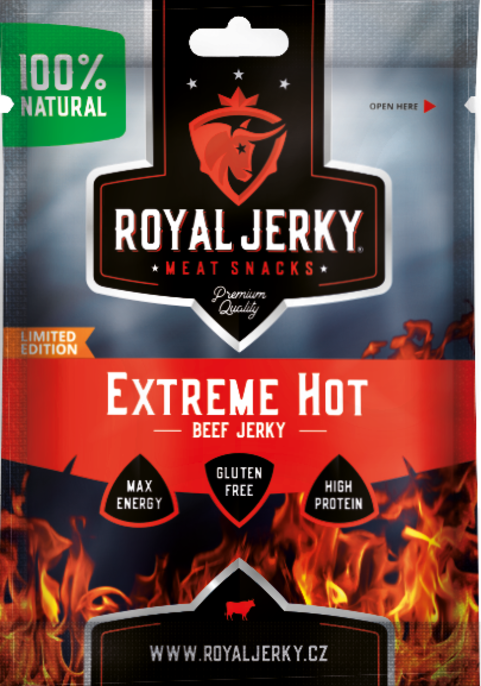 Royal Jerky Extreme Hot 22 g expirace