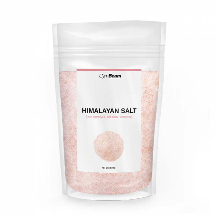 Růžová Himalájská sůl 500g - jemná - GymBeam GymBeam