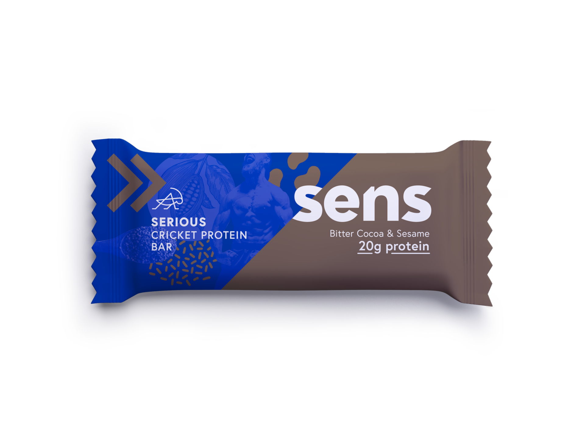 SENS protein bars - Bitter Cocoa & Sesame 60 g expirace