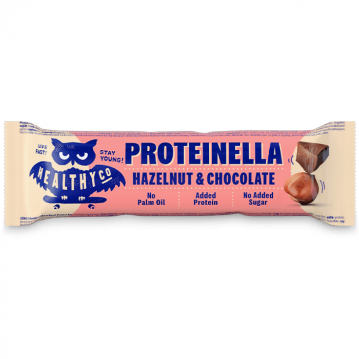 Tyčinka Proteinella bar 20 x 35 g bílá čokoláda - HealthyCo HealthyCo