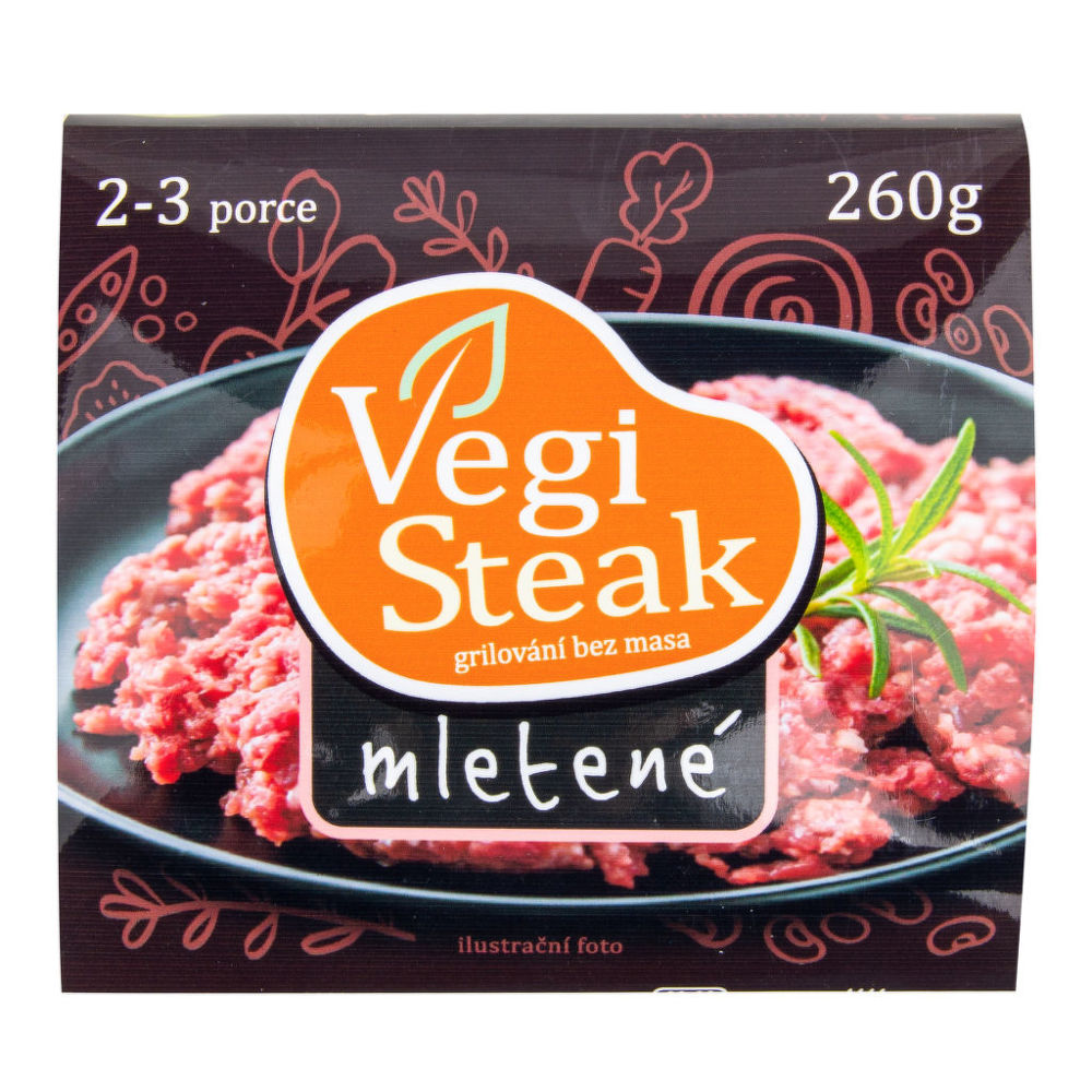 Vegi steak mletené 260 g   VETO ECO Veto