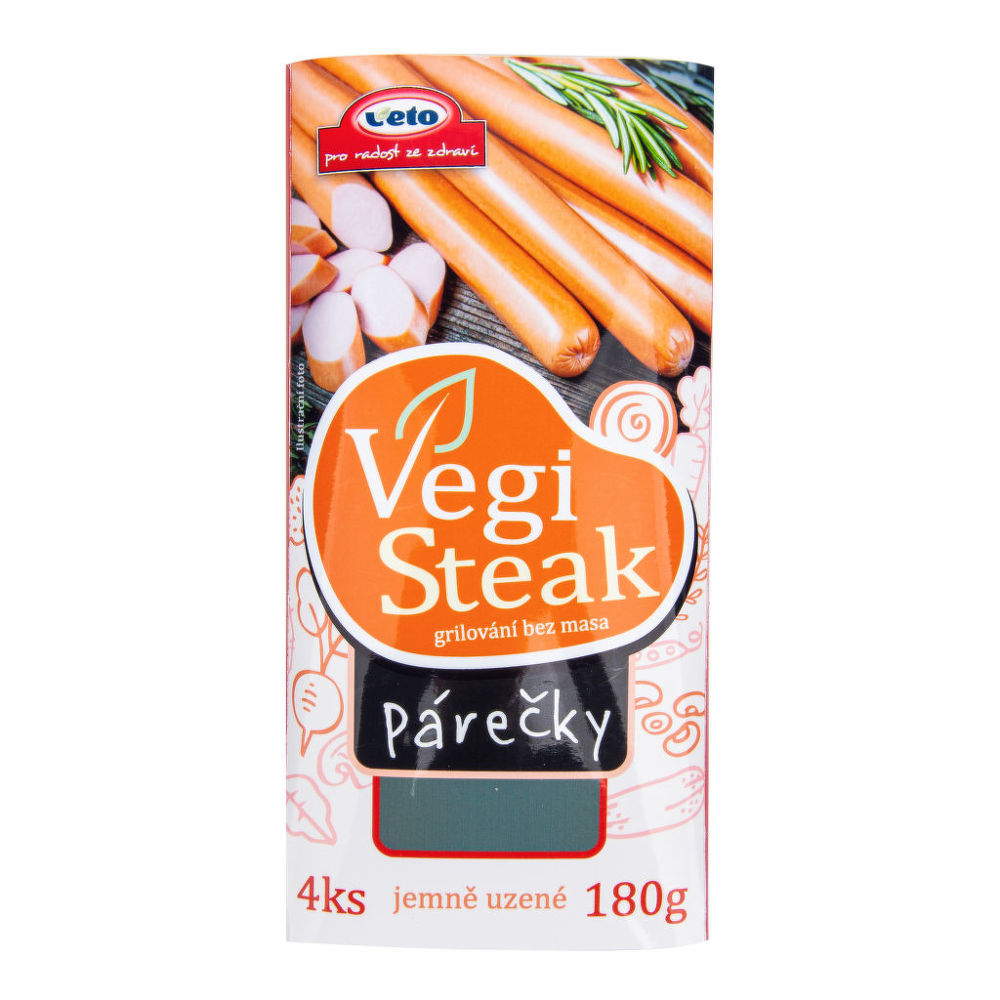 Vegi steak párečky 180 g   VETO ECO Veto