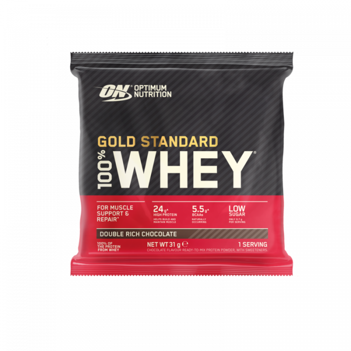 Vzorek 100% Whey Gold Standard 24 x 30 g dvojitá bohatá čokoláda - Optimum Nutrition Optimum Nutrition