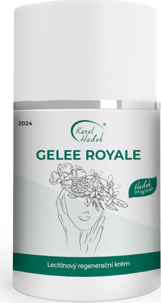 Aromaterapie Karel Hadek GELEE ROYALE Regenerační krém s mateří kašičkou 50 ml