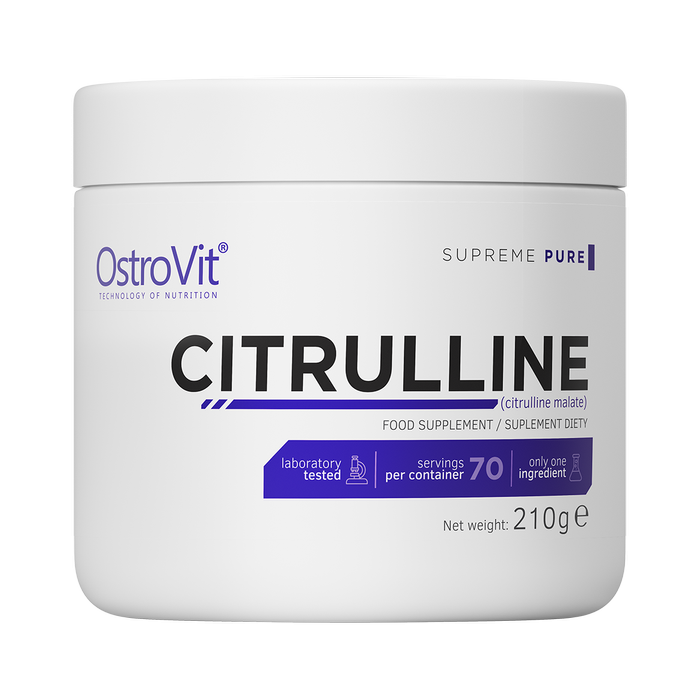 100% Citrulin 210 g citrón - OstroVit OstroVit