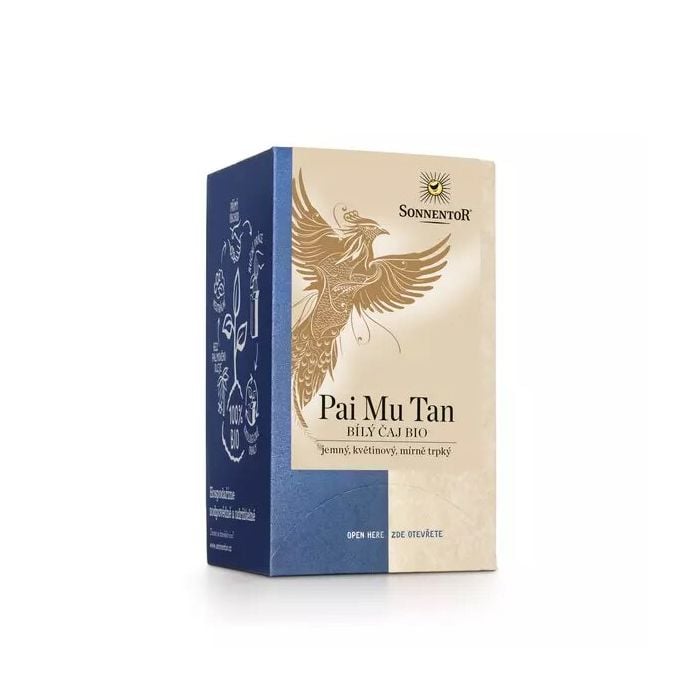 BIO Bílý čaj Pai Mu Tan 18x1g - Sonnentor Sonnentor