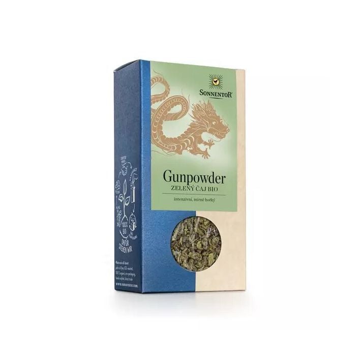 BIO Zelený čaj Gunpowder 100 g - Sonnentor Sonnentor