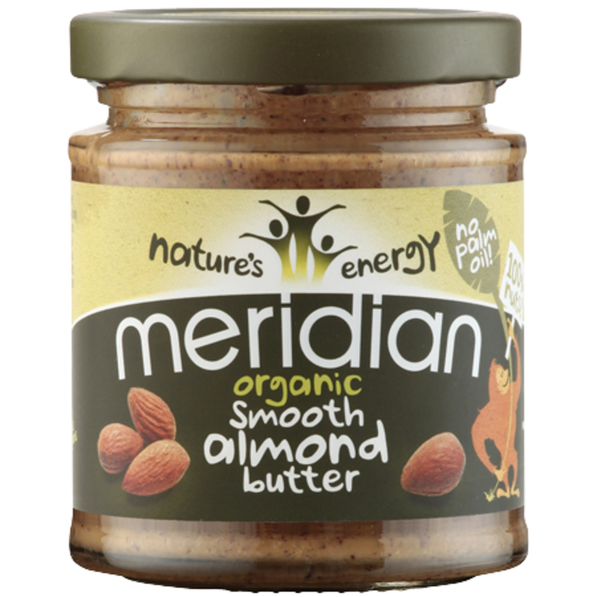 Meridian Mandlové máslo Bio Smooth Organic 170 g - expirace
