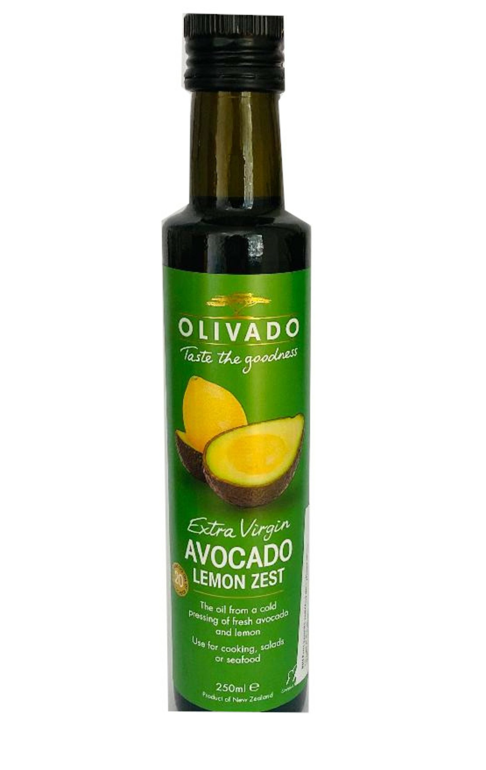 Olivado Avokádový extra panenský olej s citronovou kůrou 250 ml expirace