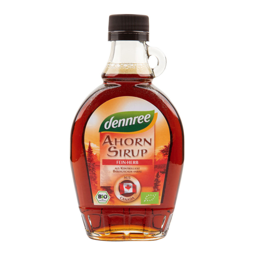 Sirup javorový Grade A tmavý 250 ml BIO   DENNREE Dennree