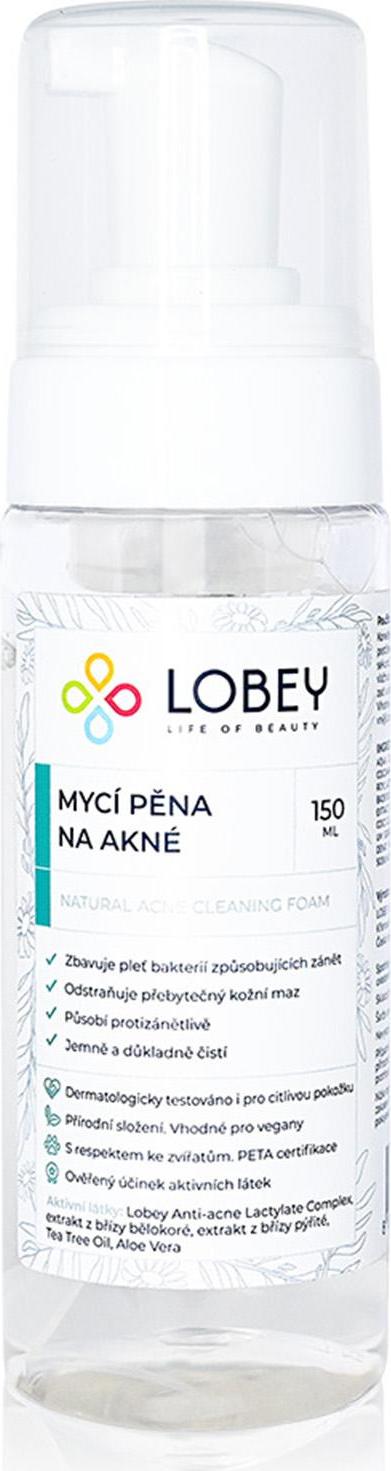 Lobey Mycí pěna na akné 150 ml