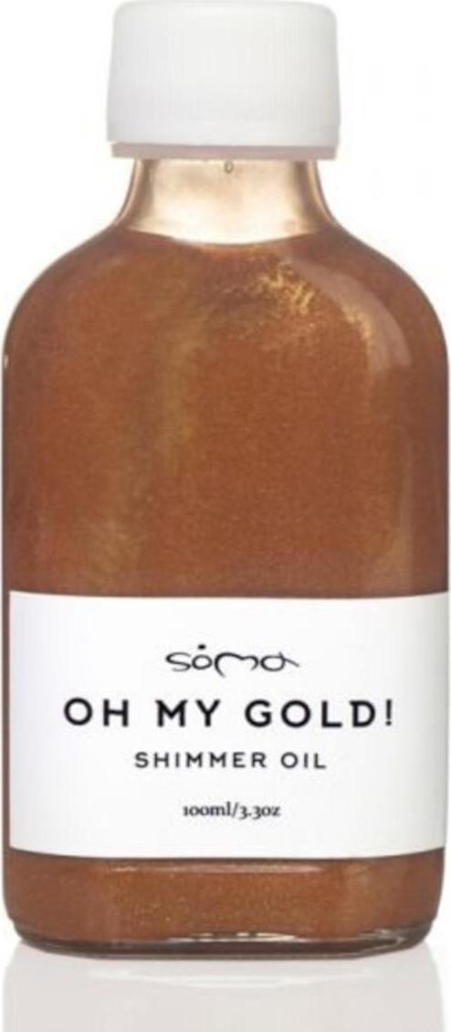 Soma n Botanicals OH MY GOLD! Rozjasňující olej s pravým zlatem 100 ml