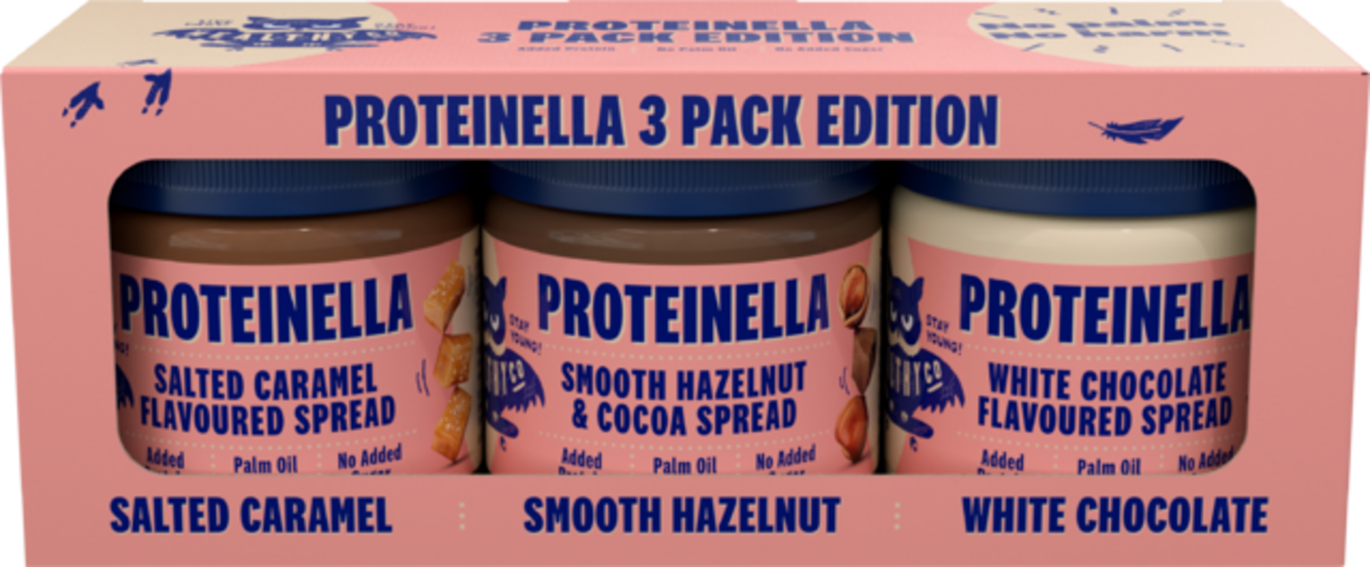 Healthyco Proteinella 3 pack edition 3x200 g