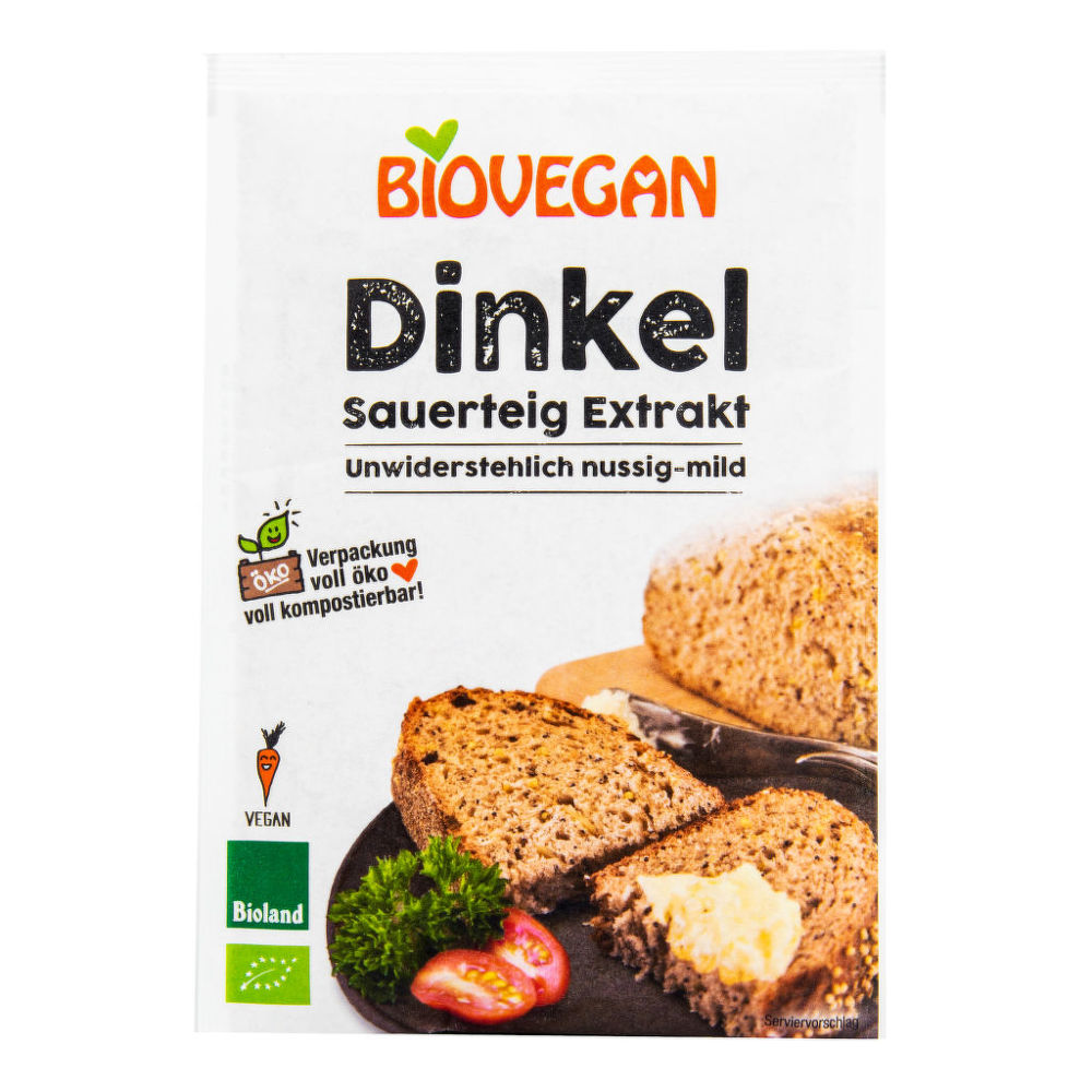 Kvásek špaldový sušený 30 g BIO   BIOVEGAN Biovegan