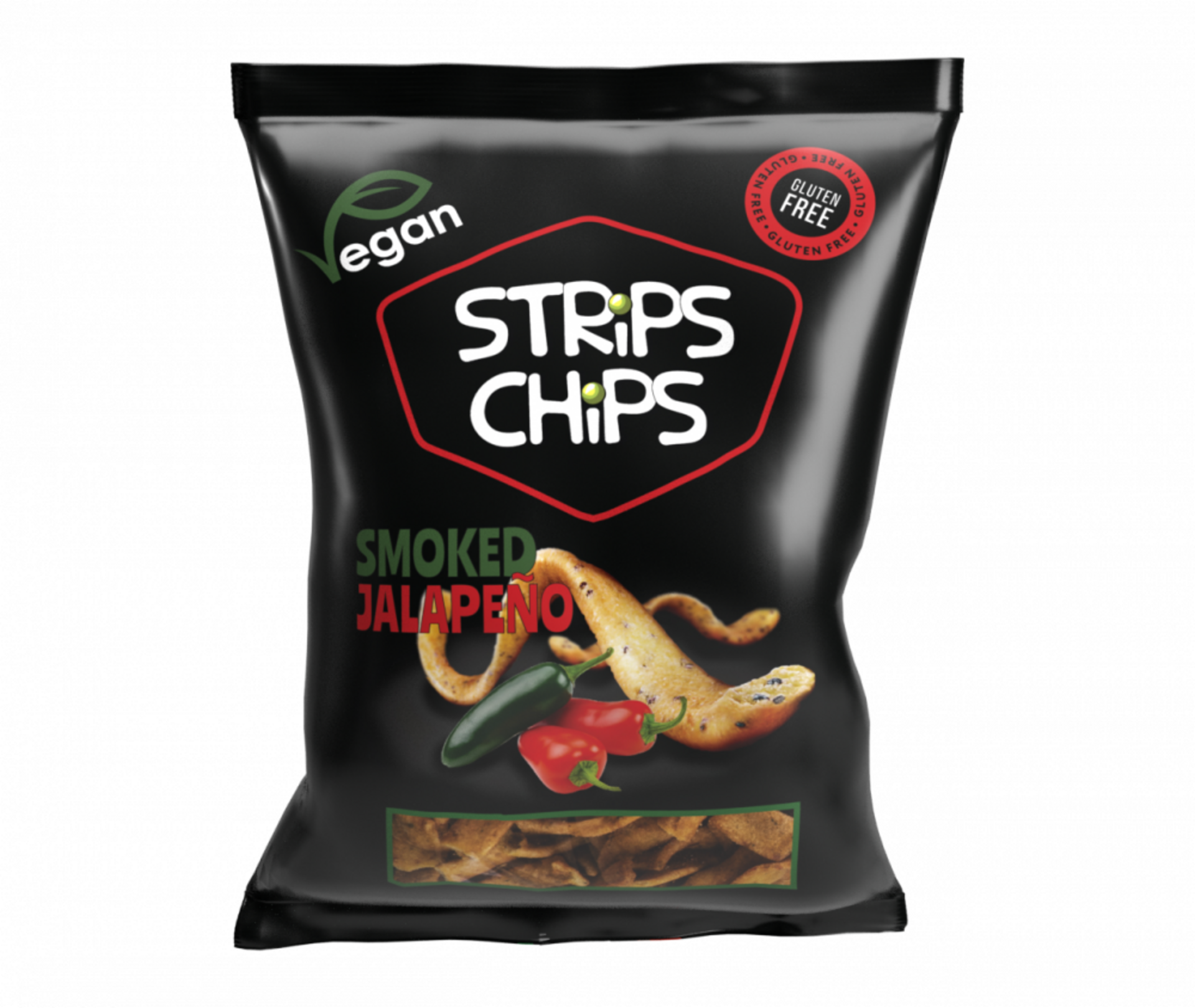 Strips Chips Uzené Jalapeno 80 g