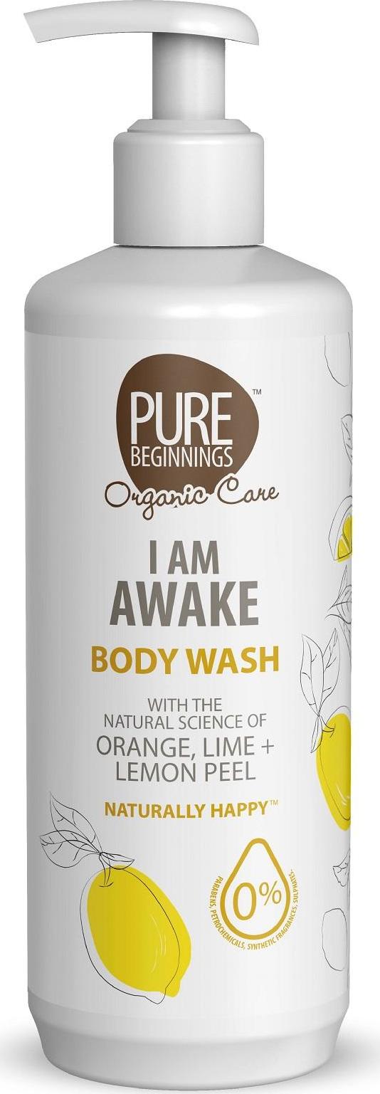 PURE BEGINNINGS Sprchový gel I AM AWAKE 500 ml