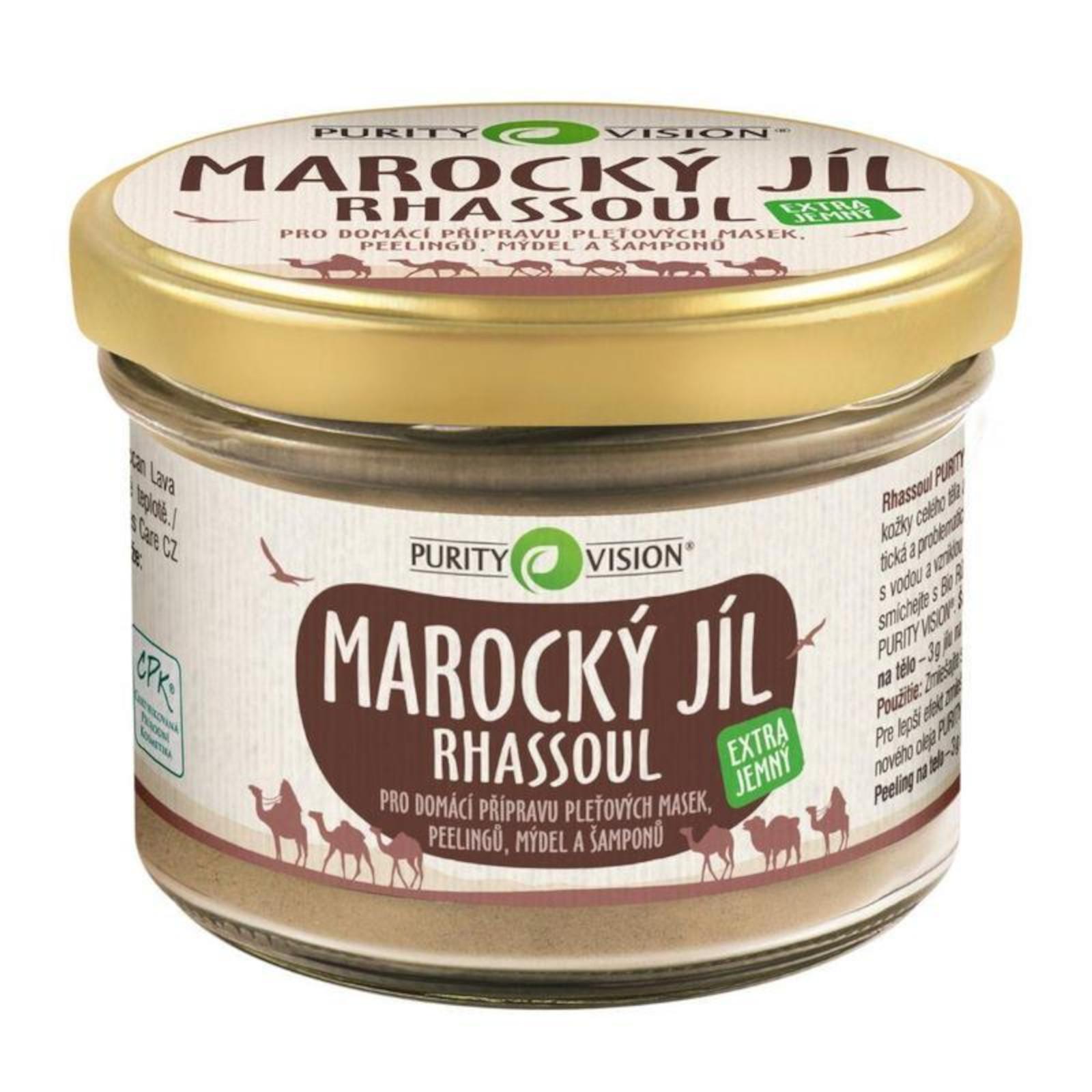 Purity Vision Rhassoul marocký jíl extra jemný 200 g