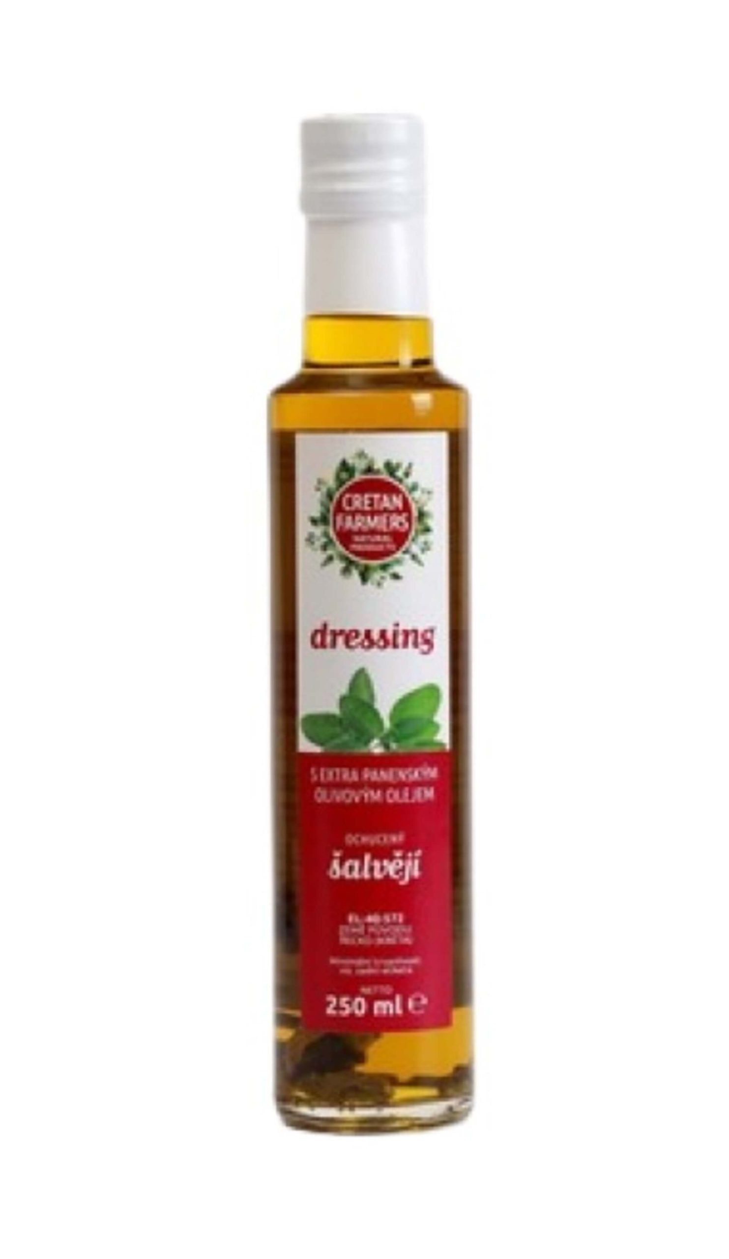 Cretan Farmers Extra panenský olivový olej se šalvějí 0