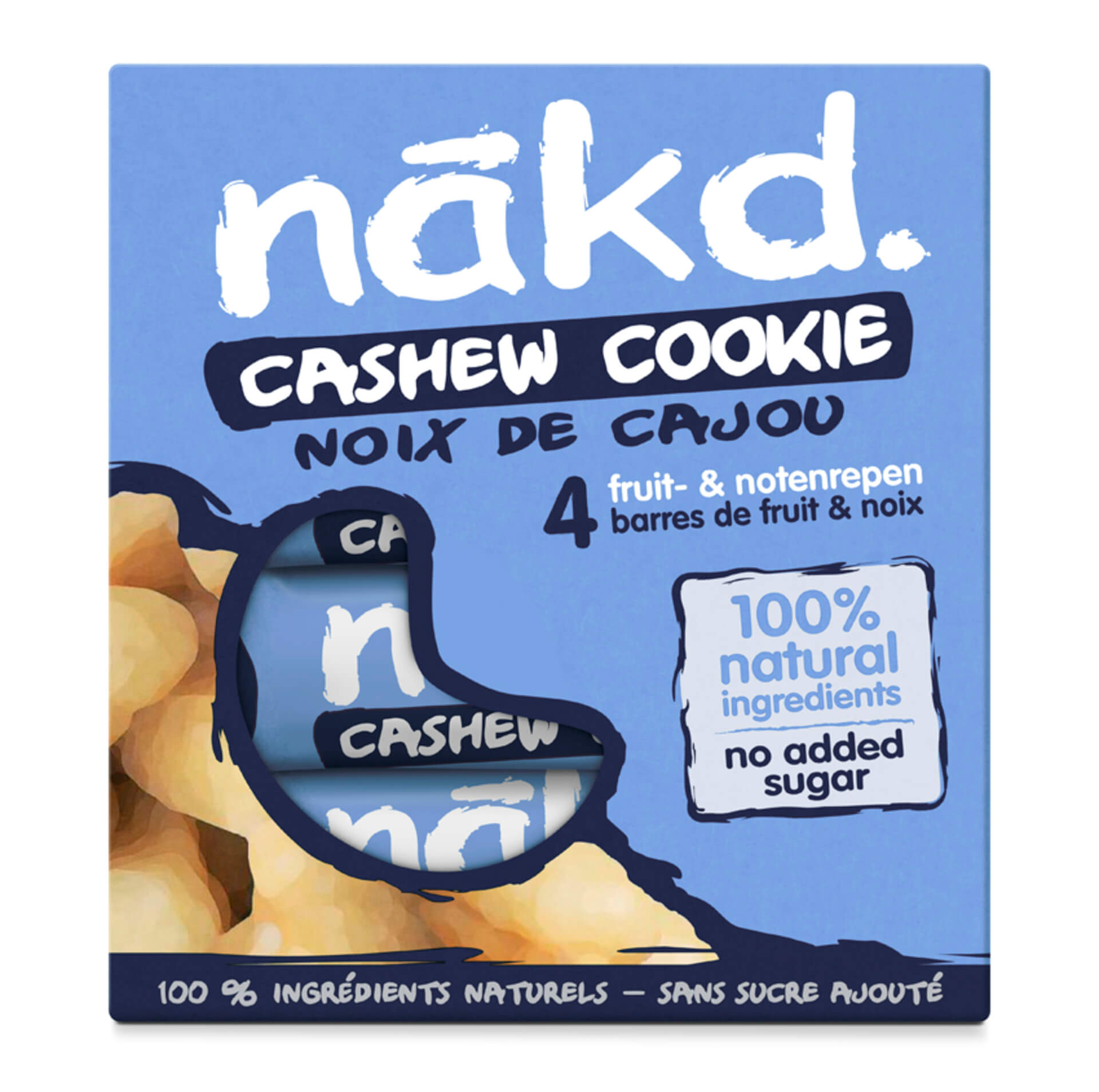Nakd Cashew cookie 4 x 35 g - expirace