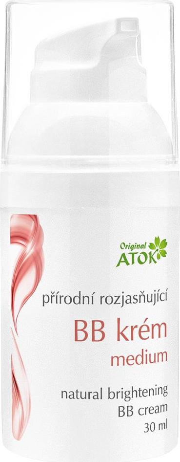 Original ATOK Přírodní rozjasňující BB krém medium 30 ml