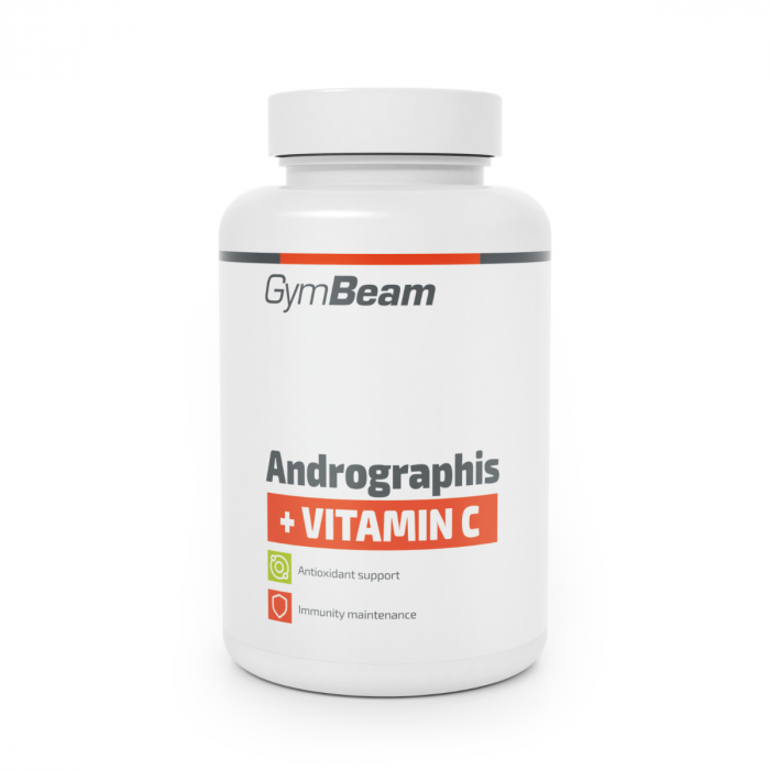 Andrographis + Vitamin C 90 kaps. - GymBeam GymBeam