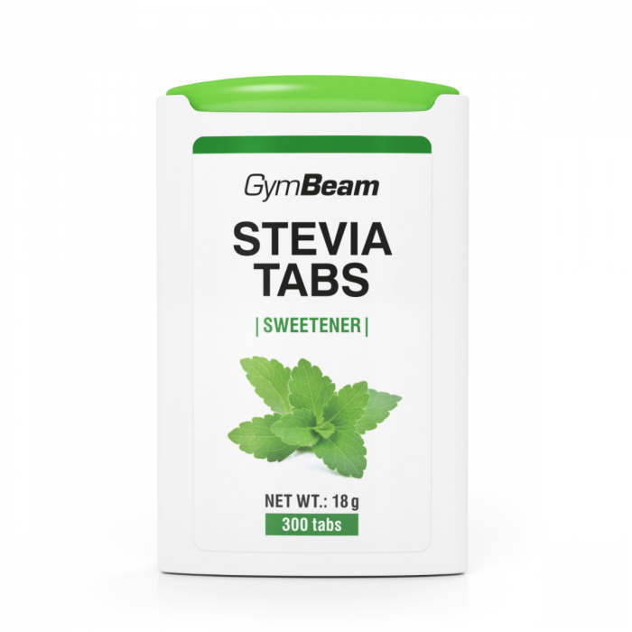 Stevia tabs - sladidlo 300 tab. - GymBeam GymBeam