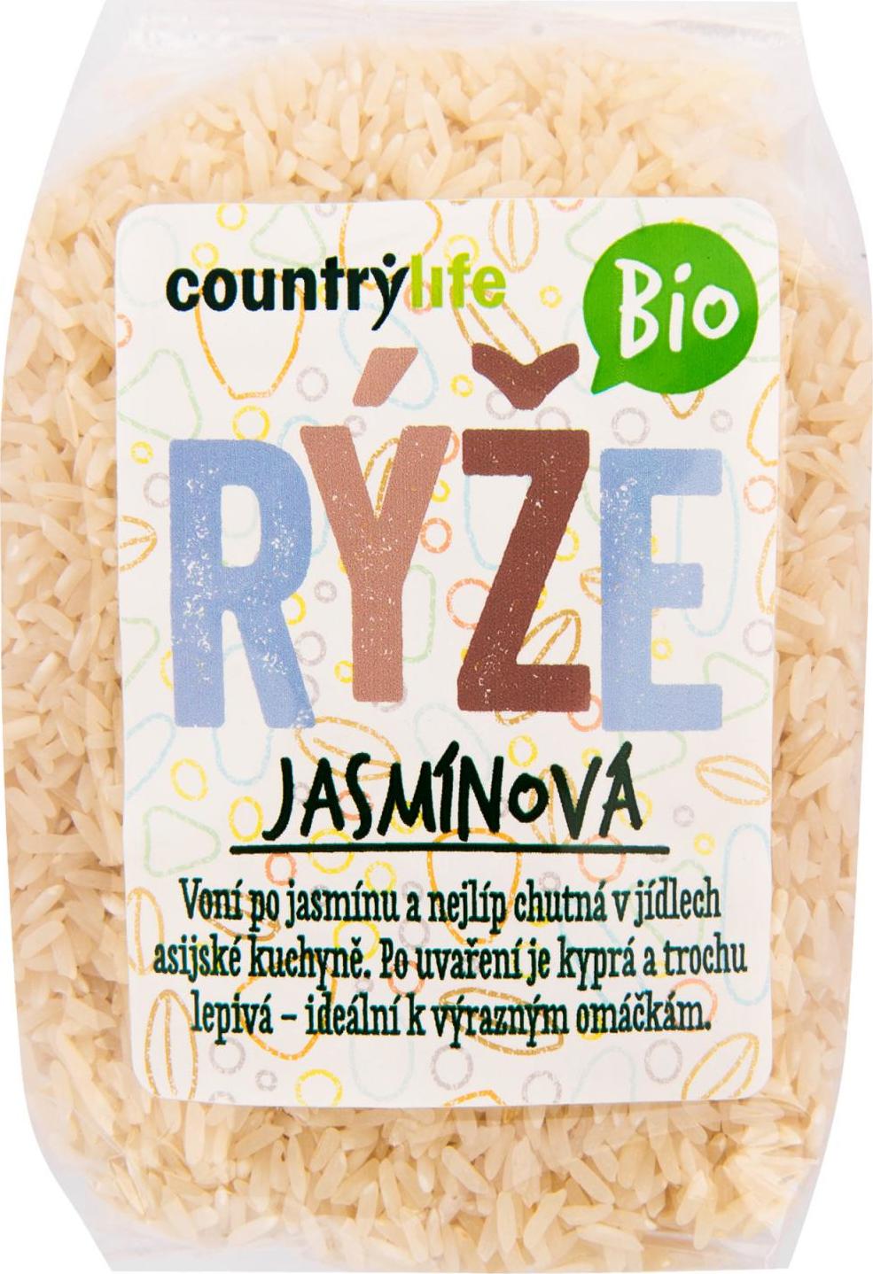 Country Life Rýže jasmínová BIO 500 g