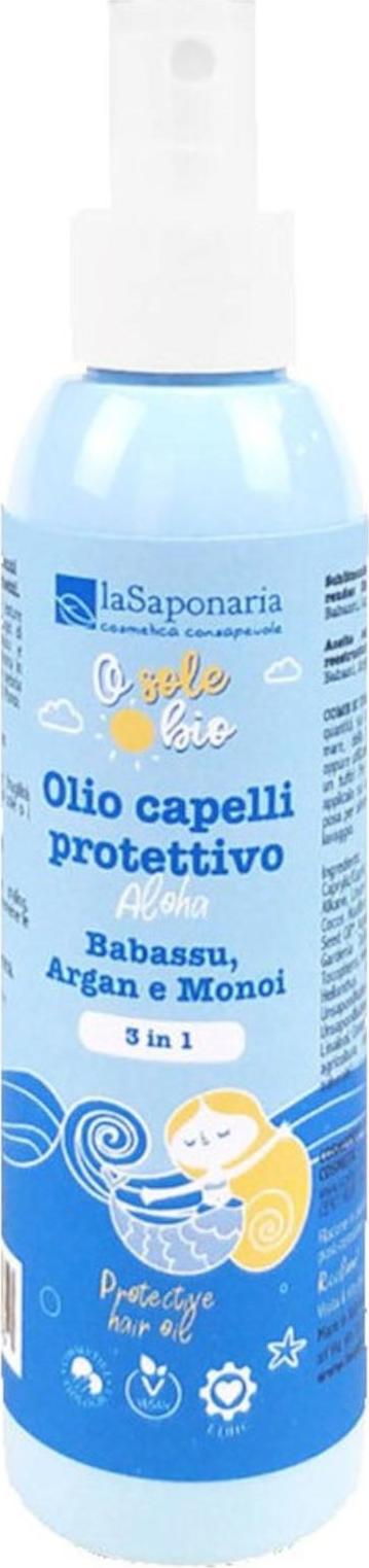 laSaponaria Ochranný vlasový olej 3v1 BIO 125 ml