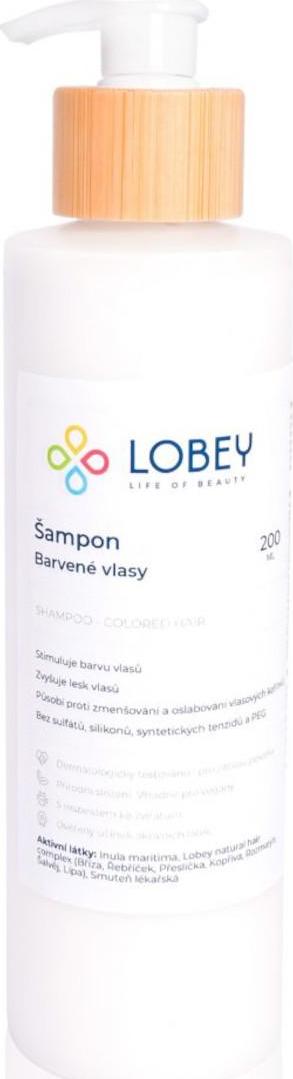 Lobey Šampon na barvené vlasy 200 ml