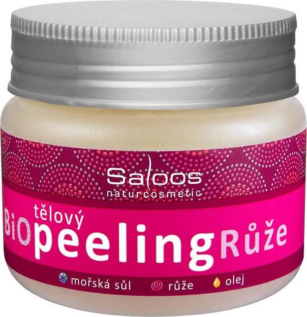 Saloos Tělový peeling růže 140 ml