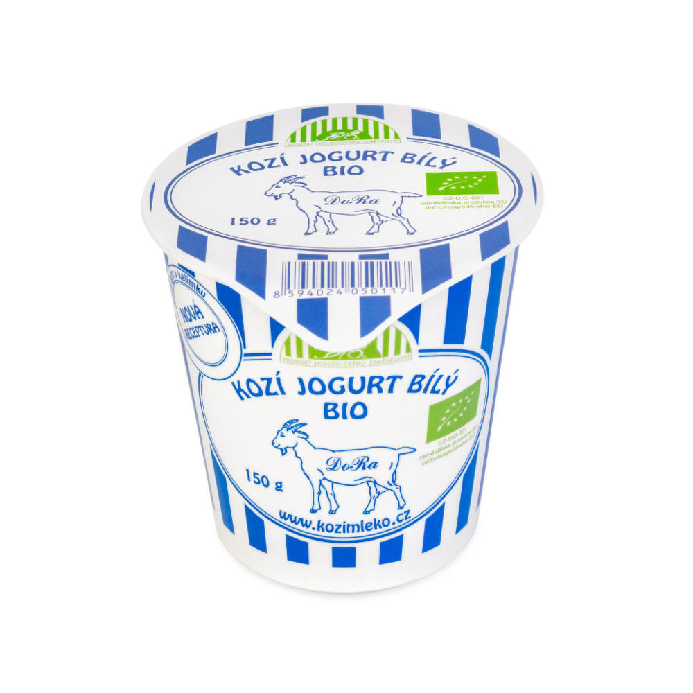 Jogurt kozí bílý 150 g BIO    BIOFARMA DORA Biofarma DoRa