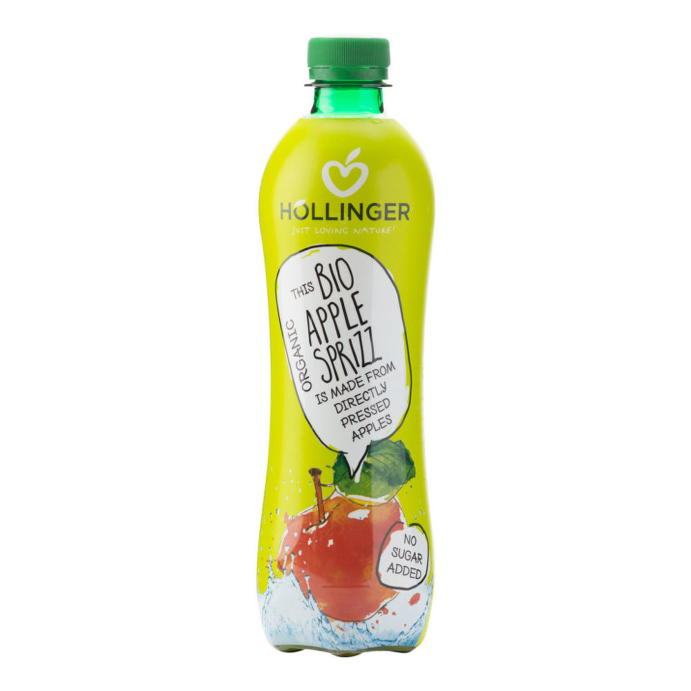 Limonáda jablko 500 ml BIO   HOLLINGER Hollinger