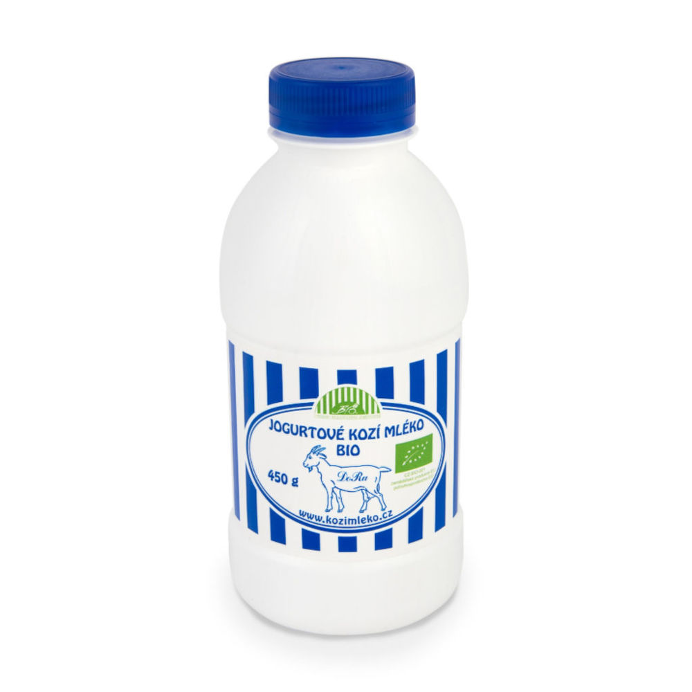 Mléko kozí jogurtové 450 g BIO   BIOFARMA DORA Biofarma DoRa