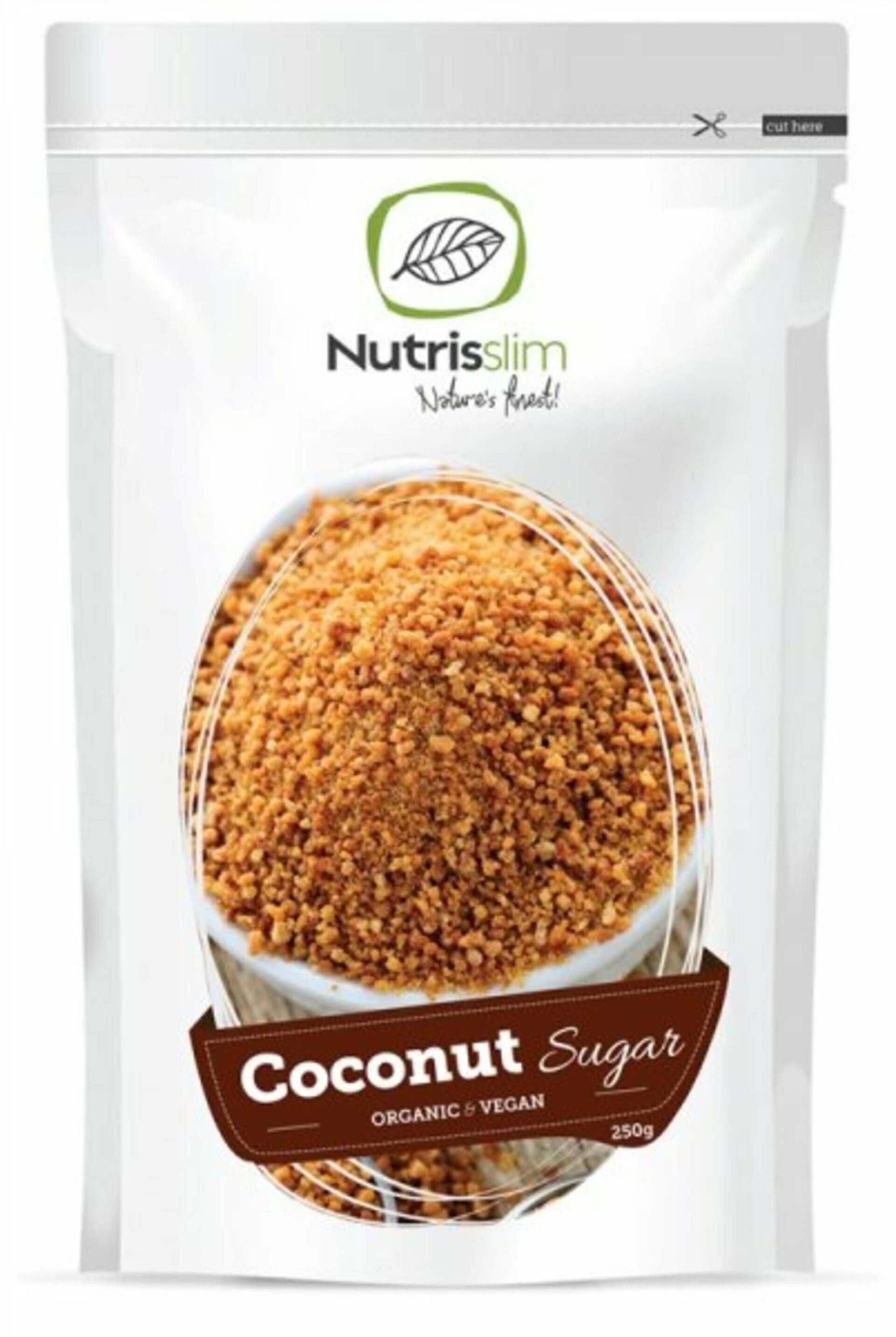 Nutrisslim Kokosový palmový cukr BIO 250 g expirace