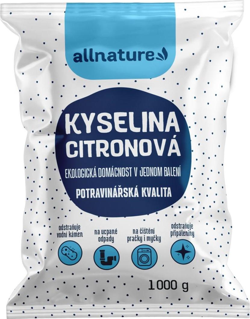 Allnature Kyselina citronová 1000 g