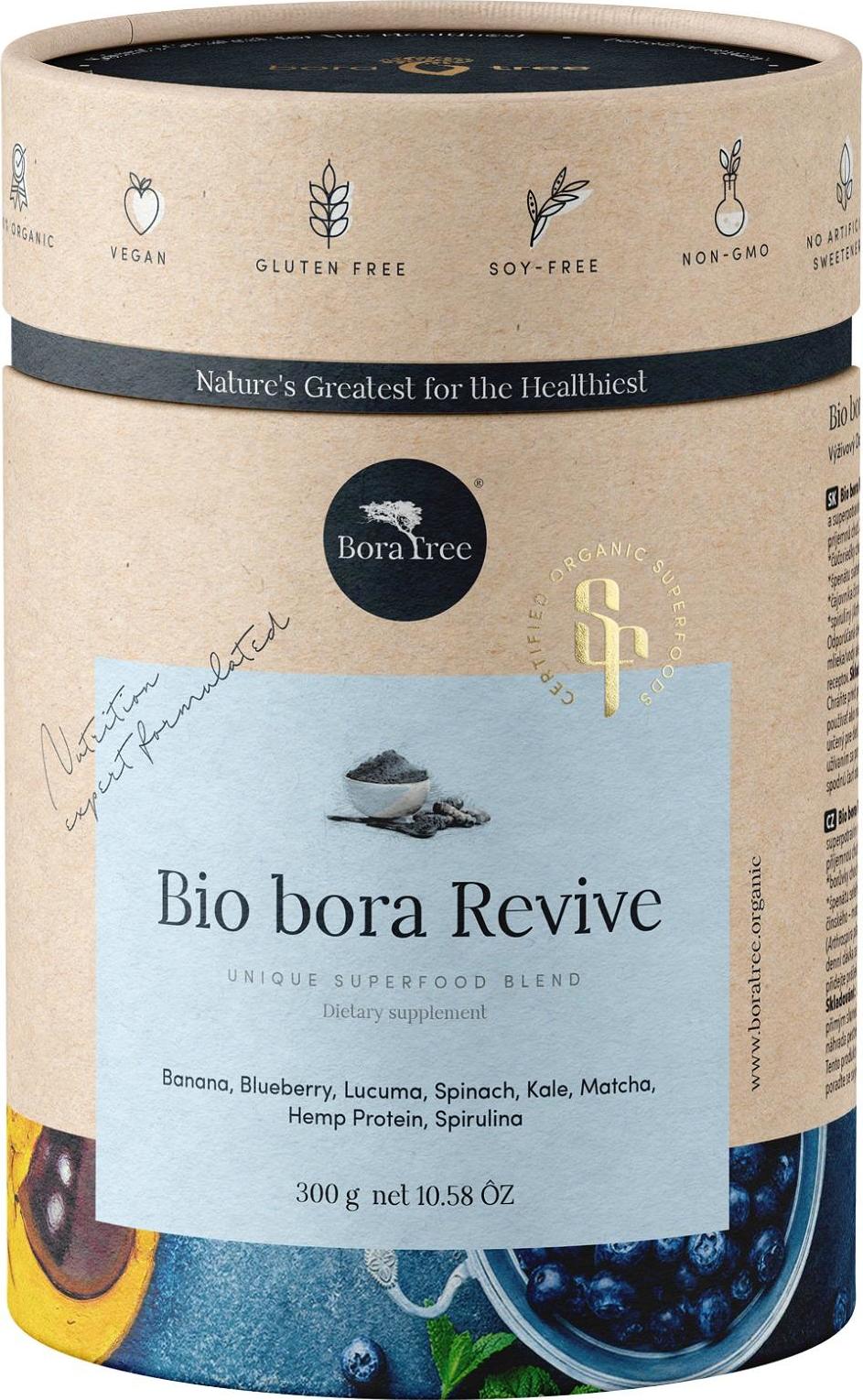 BoraTree Unikátní směs superfoods BIO bora Revive 30 porcí 300 g