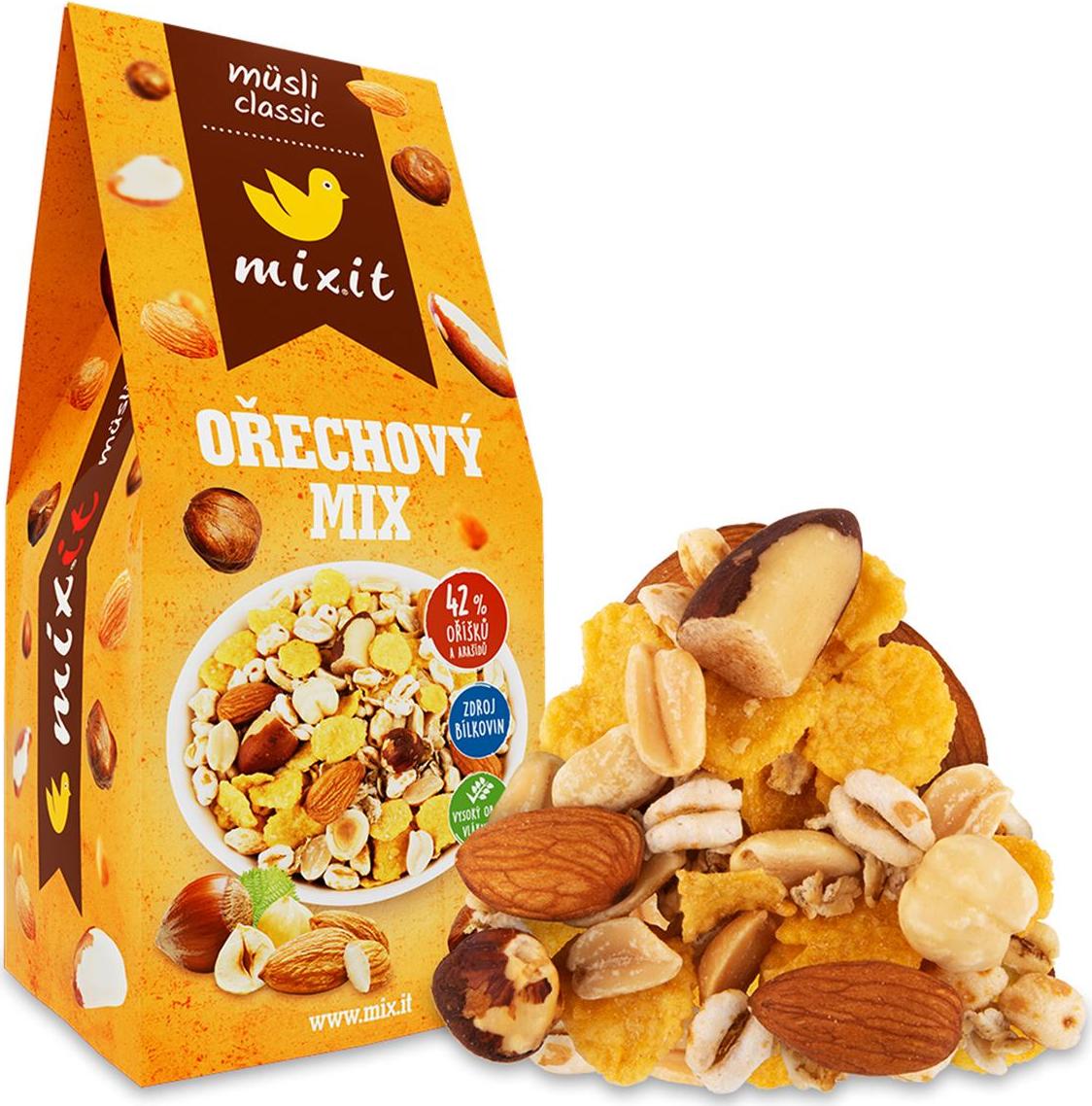 Mixit Müsli classic - Ořechový mix 380 g