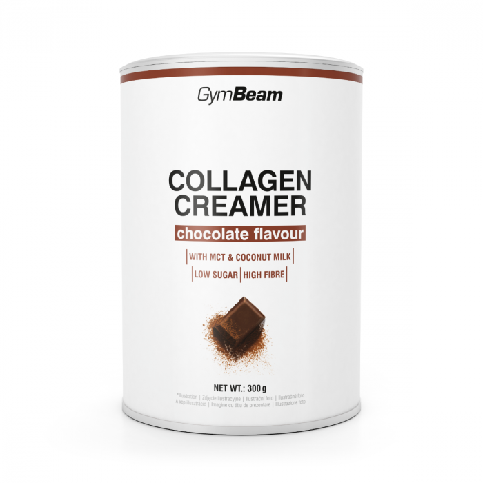 Collagen creamer 300 g čokoláda - GymBeam GymBeam