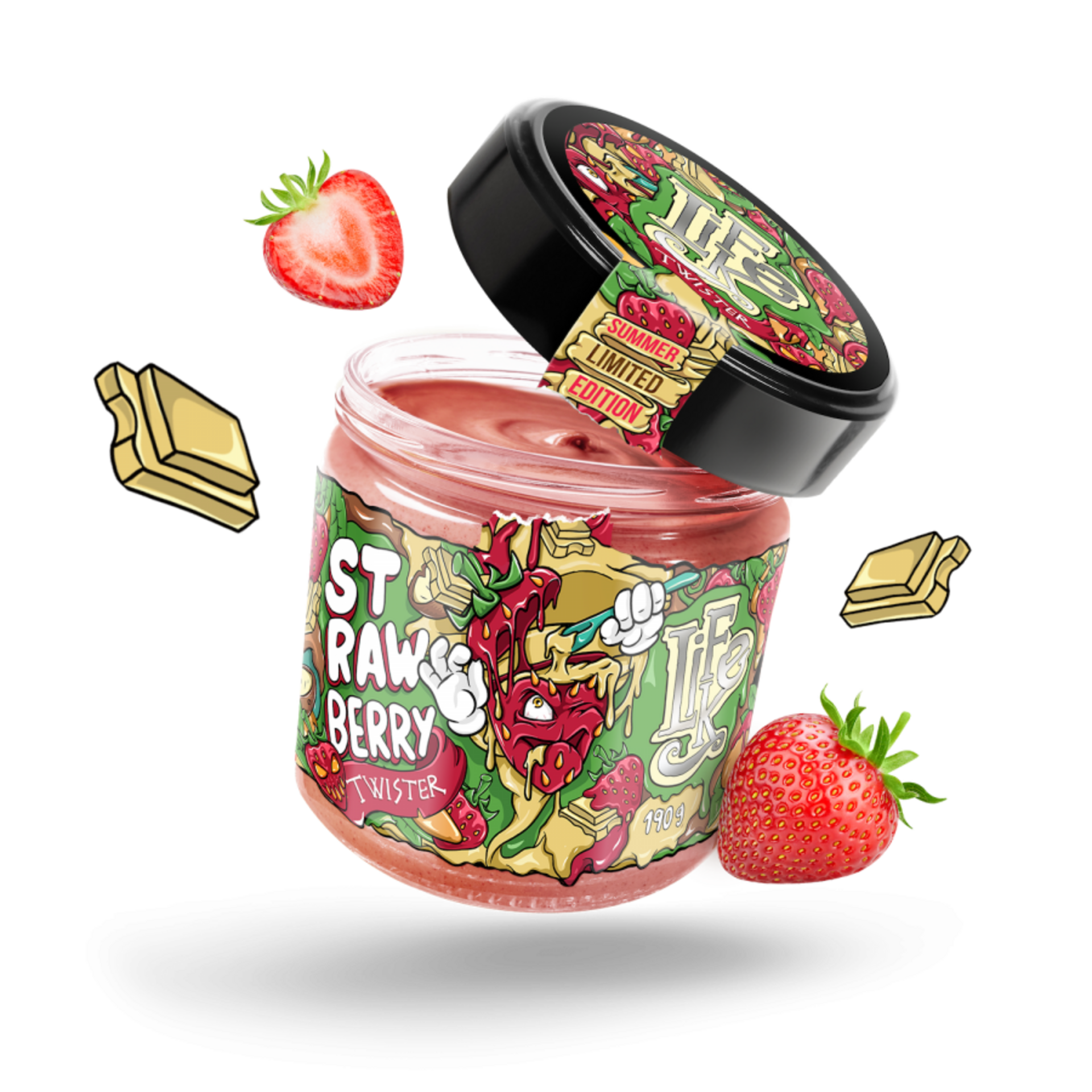 LifeLike Twister Strawberry 190 g