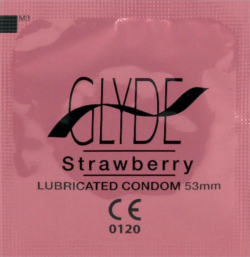 Glyde Kondomy Strawberry 10 ks