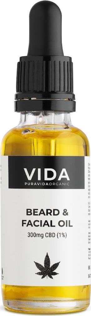 Pura Vida Organic CBD Olej na vousy