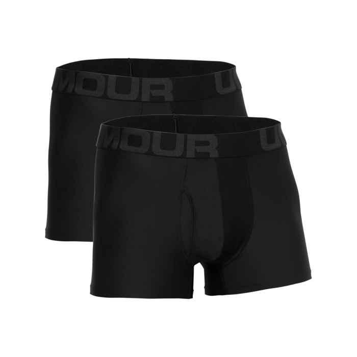 Boxerky UA Tech 3in 2 Pack Black XXL - Under Armour Under Armour