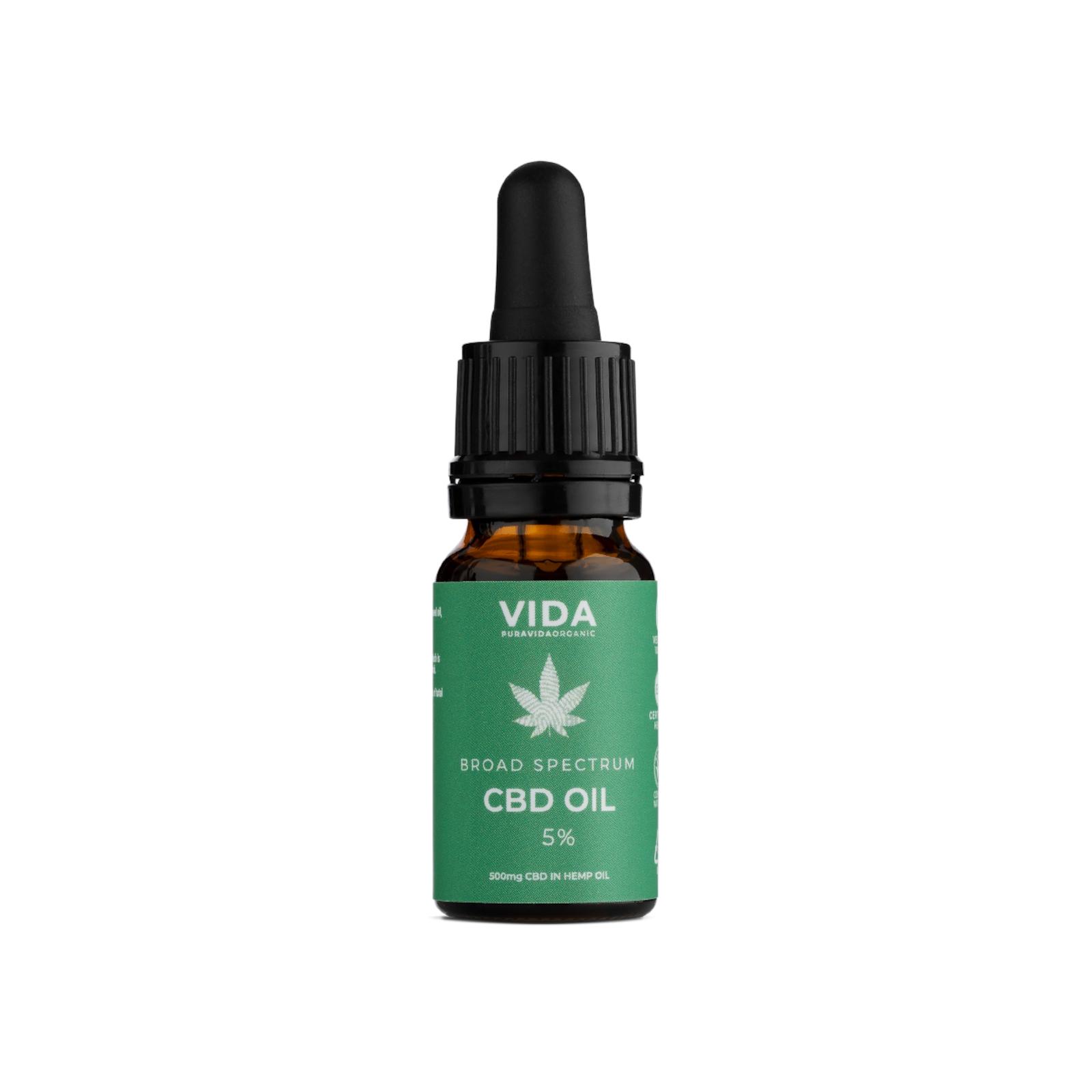 Pura Vida Organic CBD olej 5%