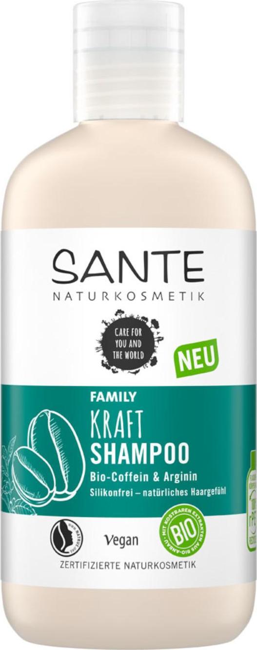 SANTE FAMILY Posilující šampon proti padání vlasů Bio Kofein & Arginin 250 ml