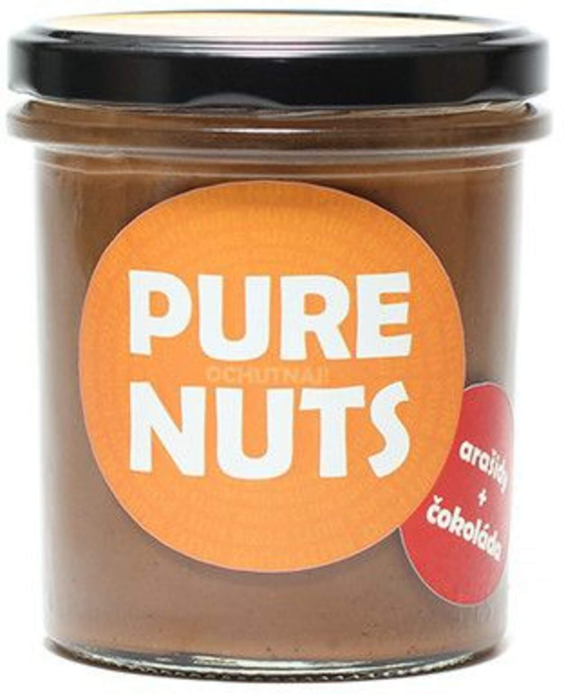 Pure Nuts Arašidy + čokoláda 330 g  expirace